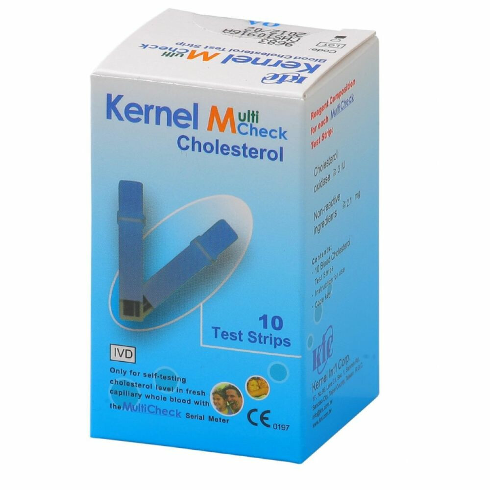 Testjezelf.nu Multicheck Cholesterol Strips 10 stuks