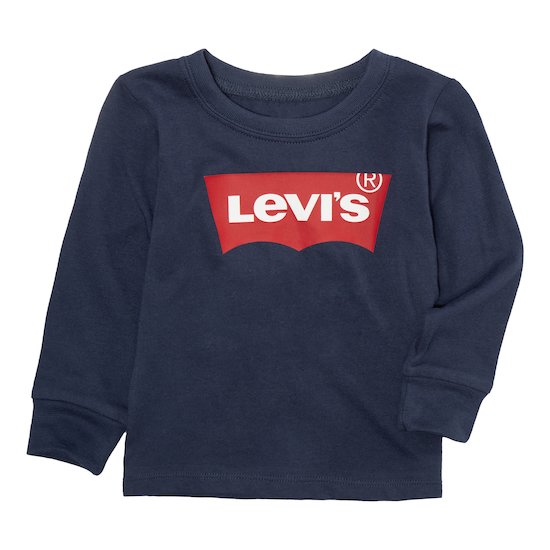 T-shirt manches longues Batwing   Bleu - Dress Blues        de               Levi's Kids