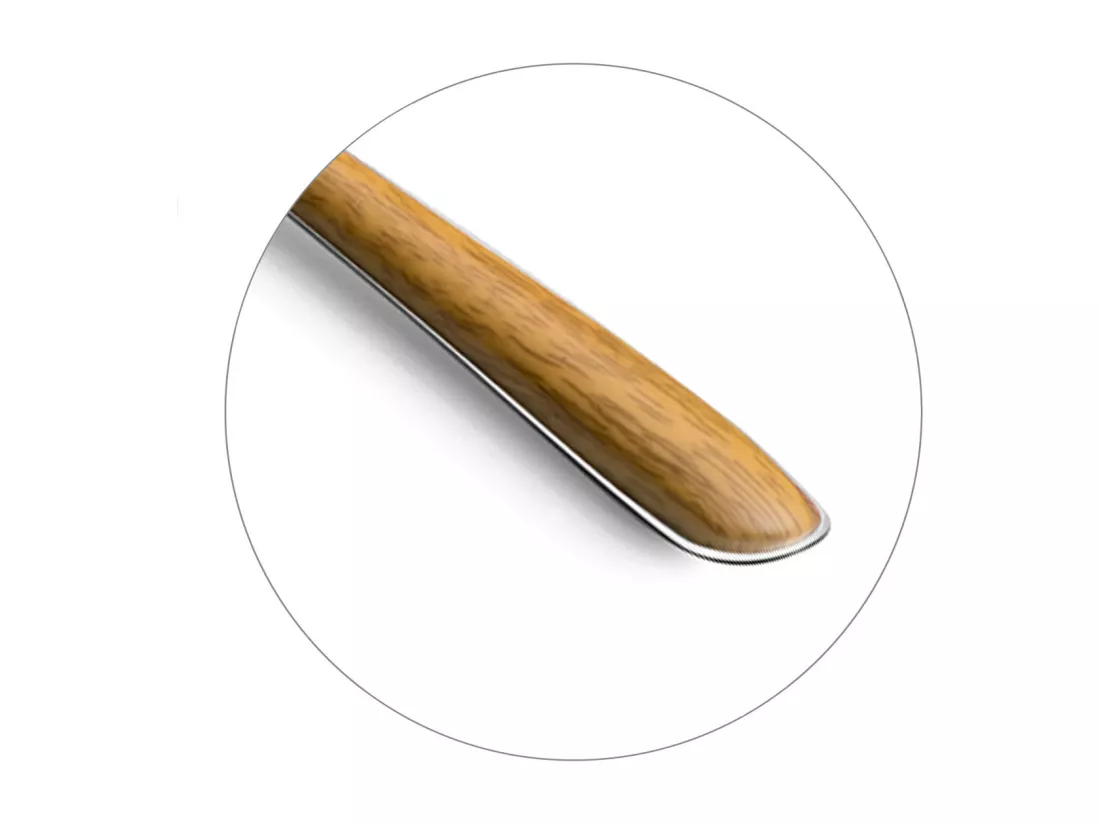 Eclat Nature - Ménagère 24 pièces Bois clair