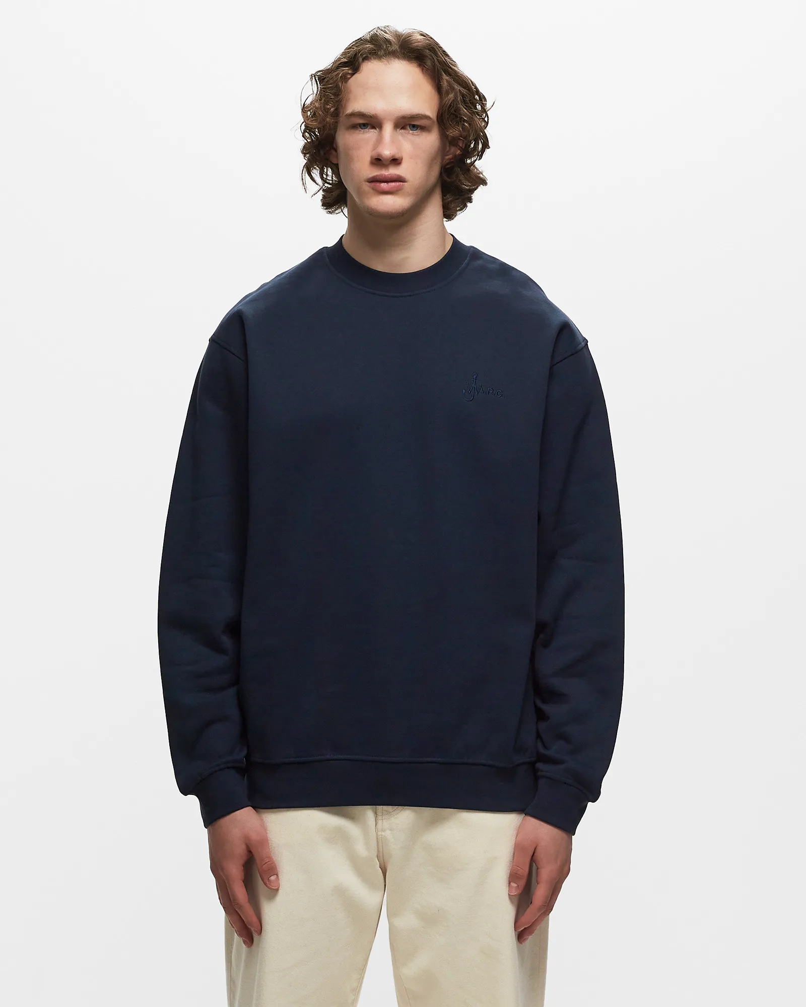 A.P.C. SWEAT RENE (BRODÉ)