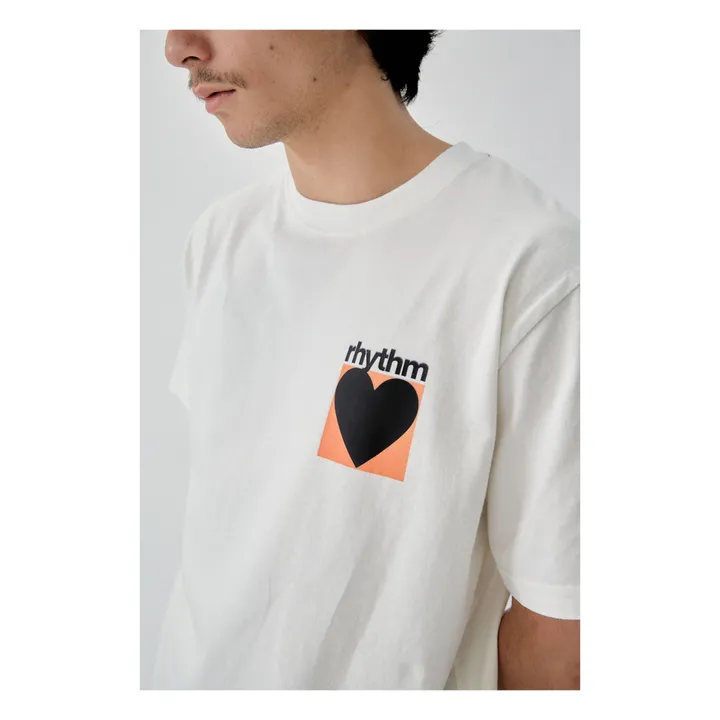 Rhythm T-shirt Factory Vintage | Blanc