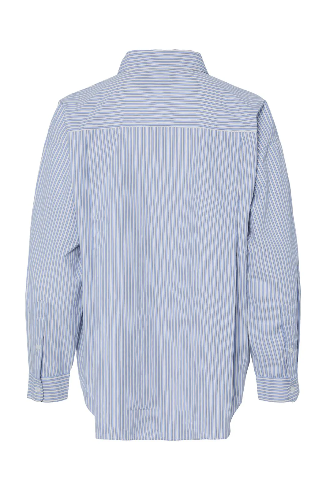 Pieces Pcfemme Ls Loose Shirt Fsy 4746805 nautical blue white maritime blue