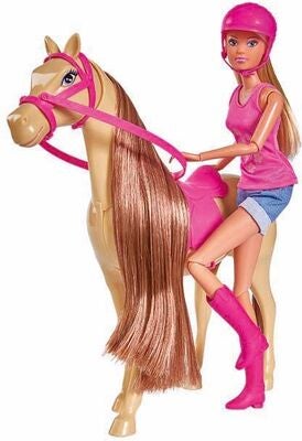 Steffi Love Dukke Med Hest + Tilbehør
