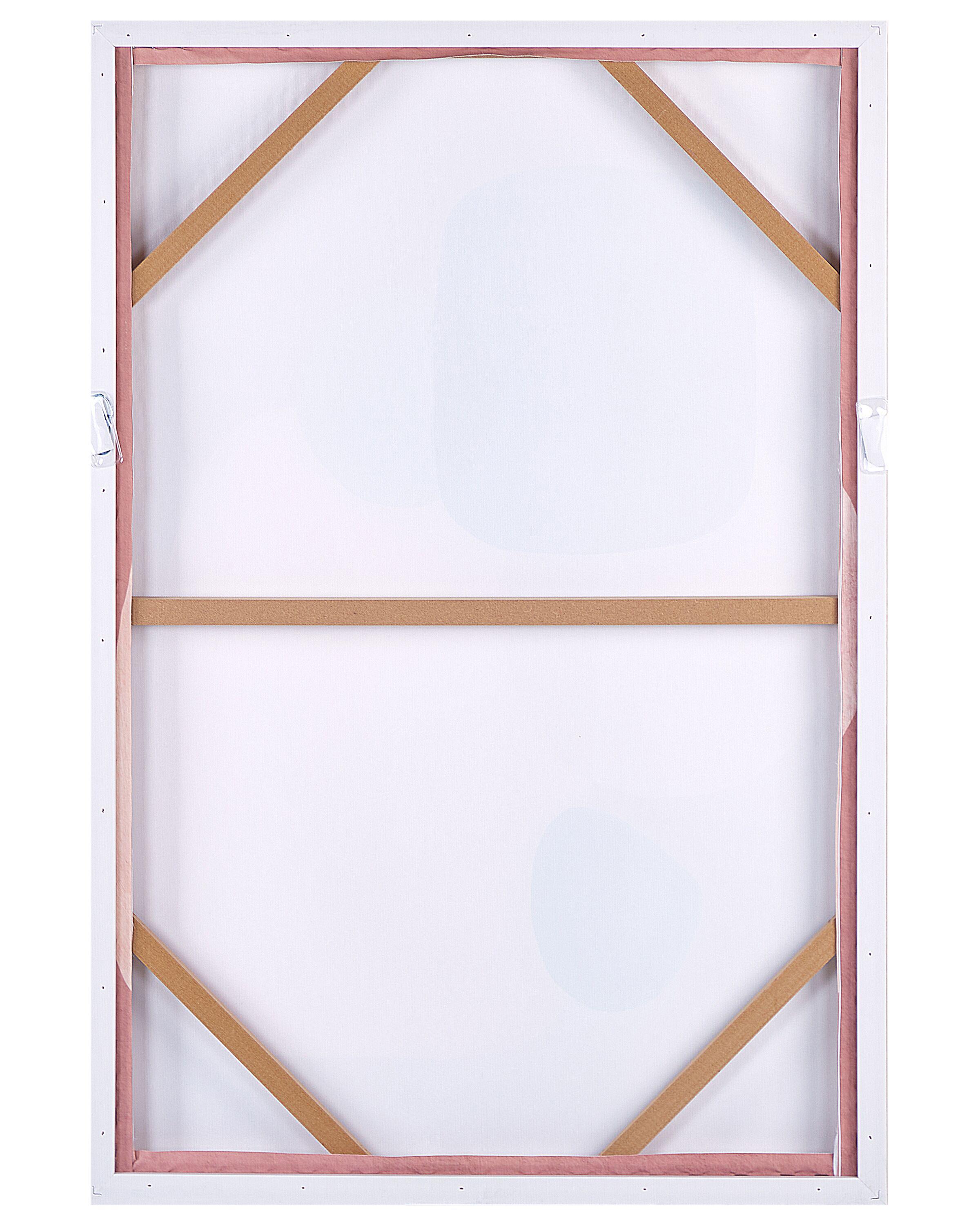 Canvas ADELFIA Abstract motief 63 x 99 cm Meerkleurig