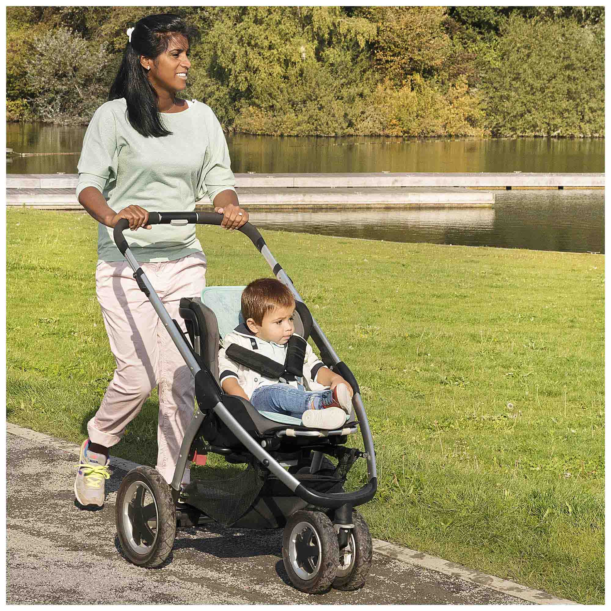 AeroMoov Air Layer buggy inleg Mintgreen