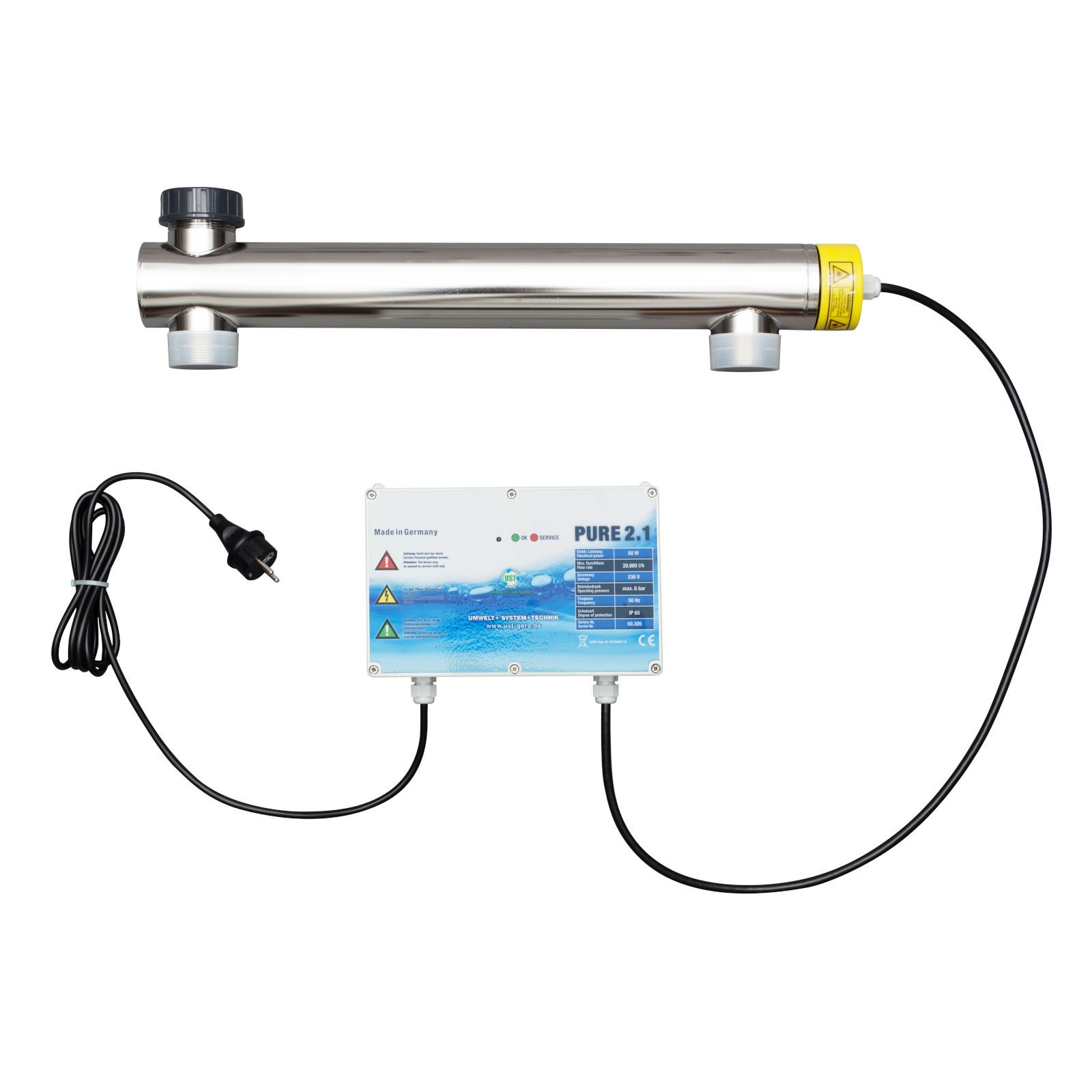 PURE 2.1 - UVC Anlage zur Wasseraufbereitung