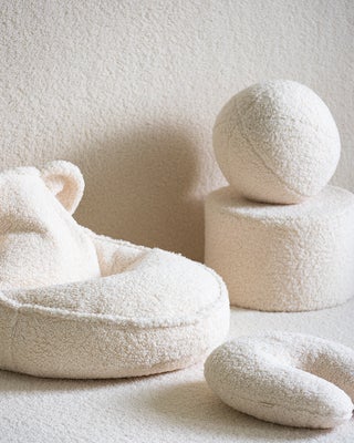 Wigiwama Cream White Puff