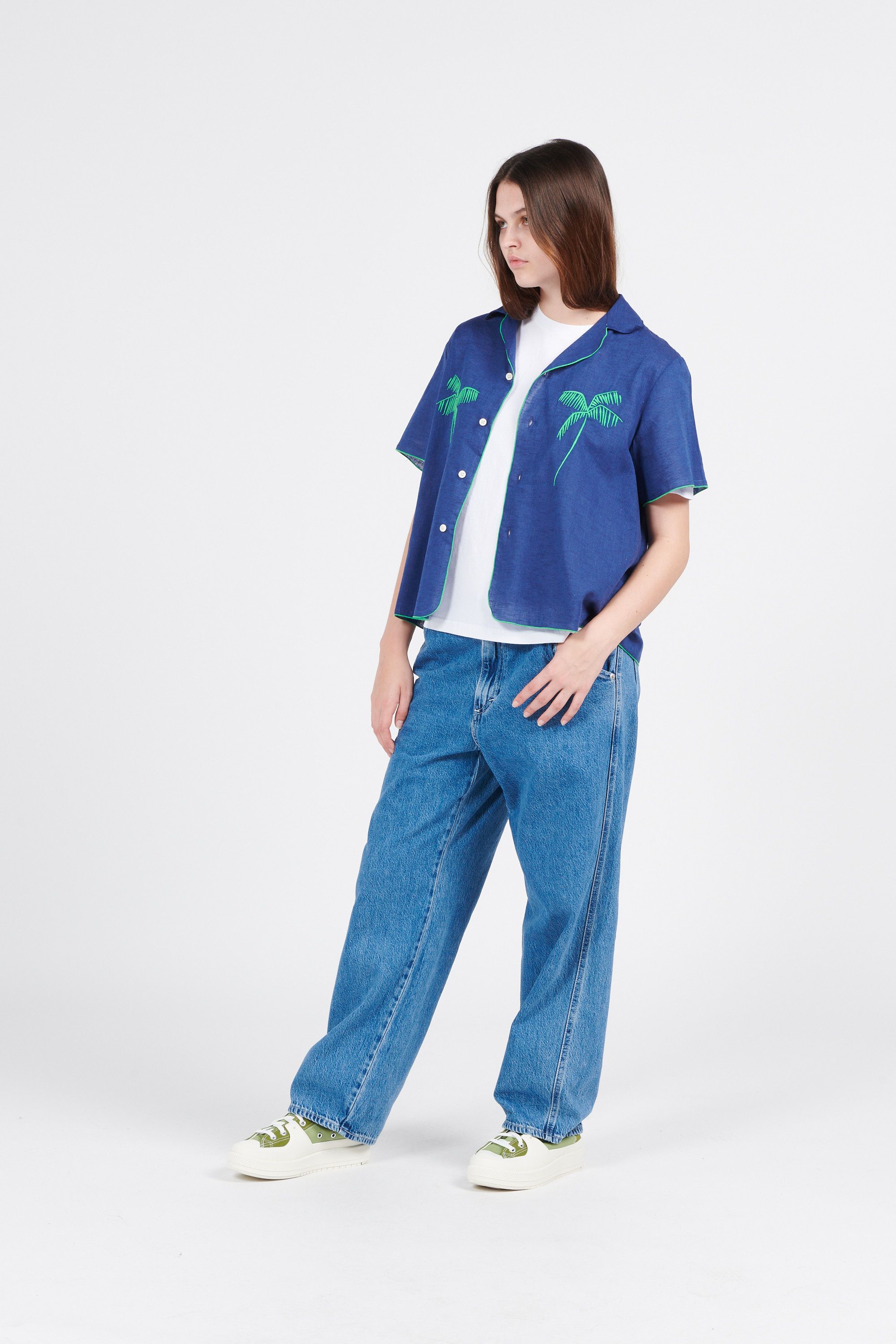 MAISON LABICHE chemise SOUCHIER Bleu