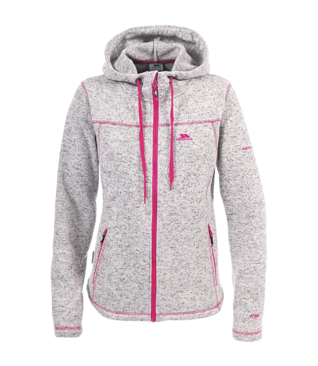 Trespass - Veste polaire ODELIA - Femme (Noir chiné) - UTTP4127