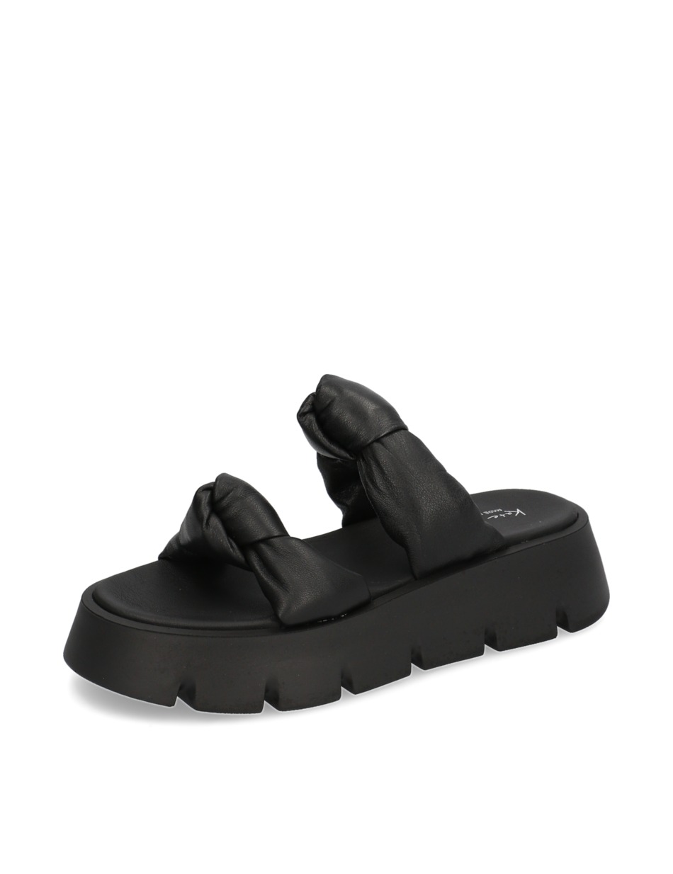 Glattleder Pantoffel