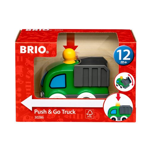 BRIO Push & Go Lastbil