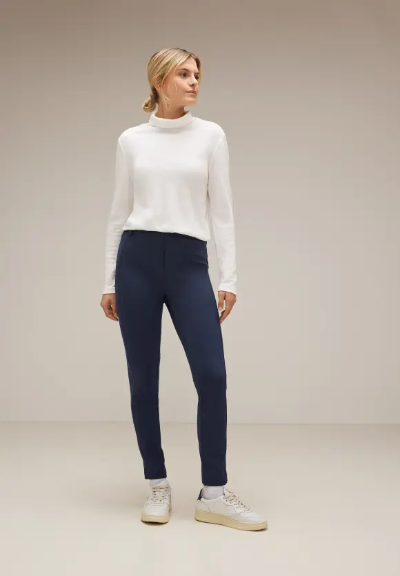 Slim Fit Hose - deep blue