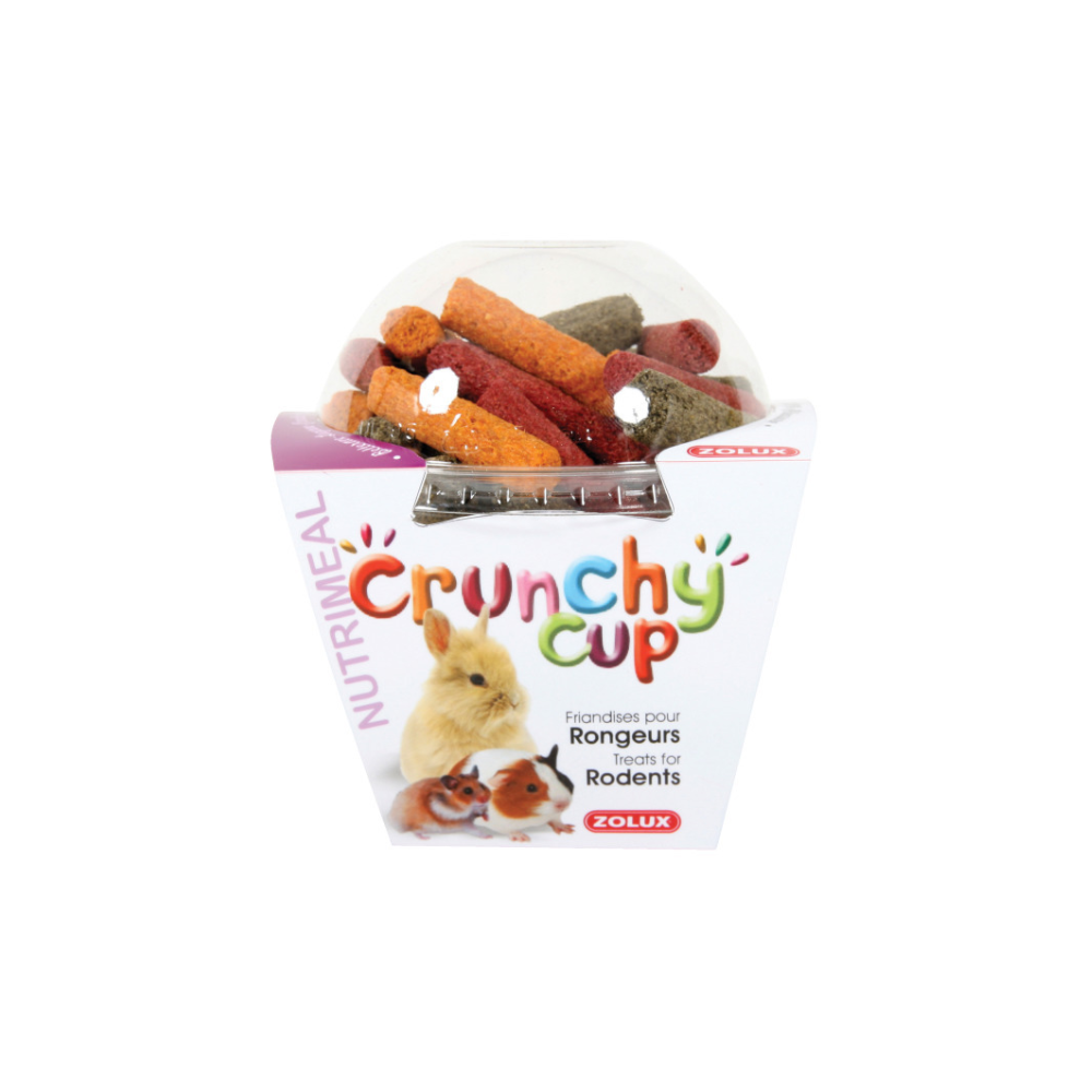 Crunchy cup betteraves - luzerne et carottes 180gr (lot de 3)