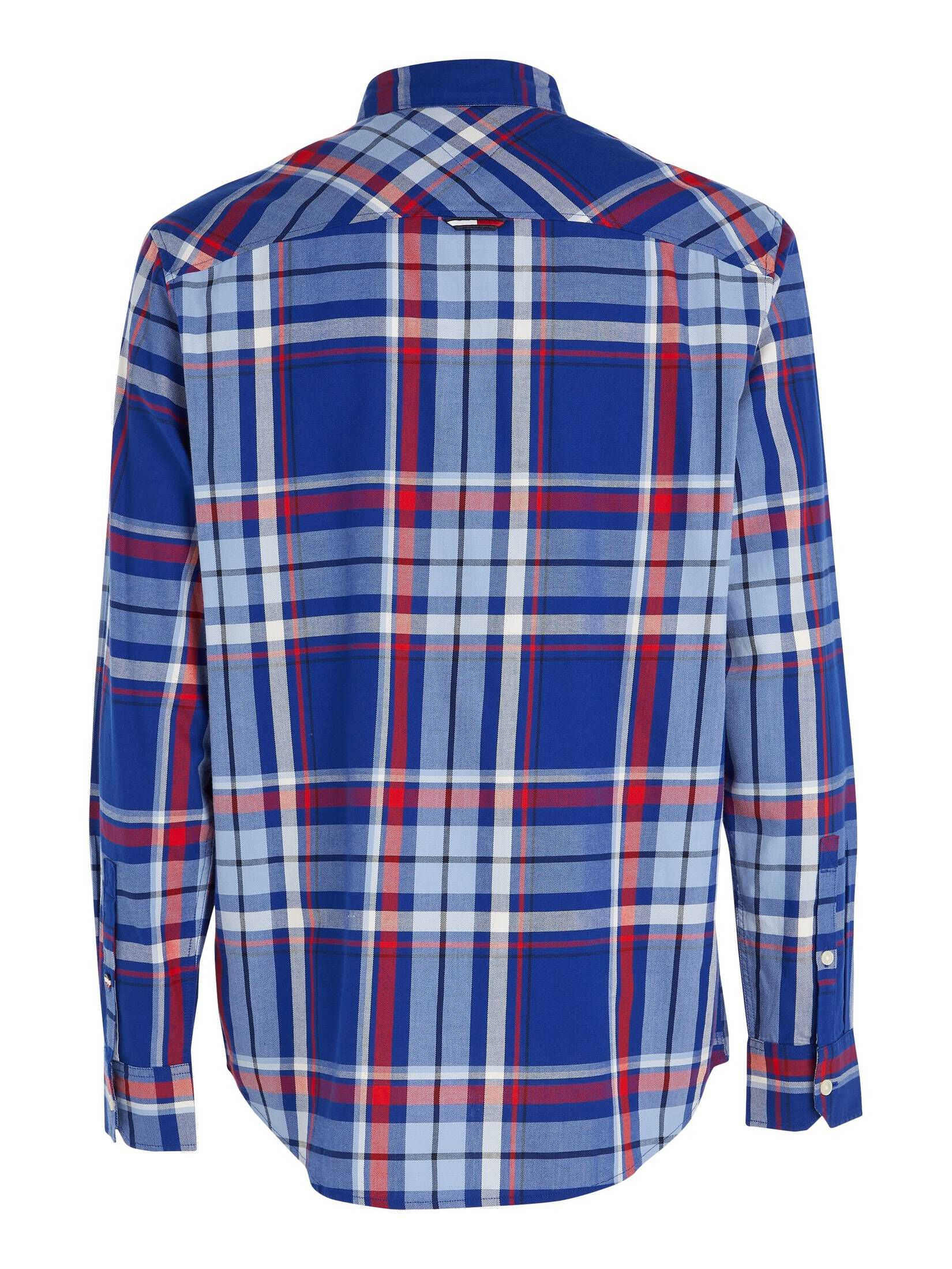 Tommy Jeans| Herren Freizeithemd Classic Fit Langarm