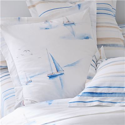 Linge de lit motif bateaux