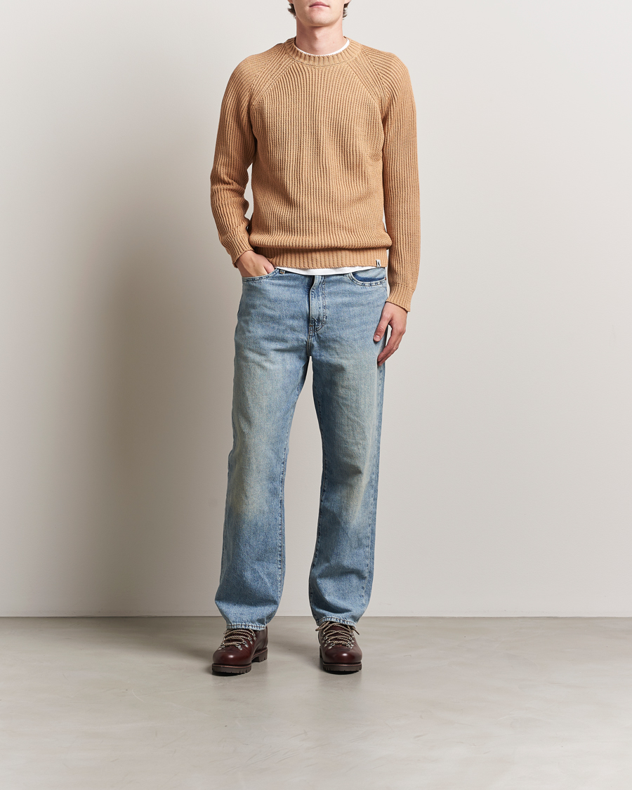 Peregrine Harry Organic Cotton Sweater Sand