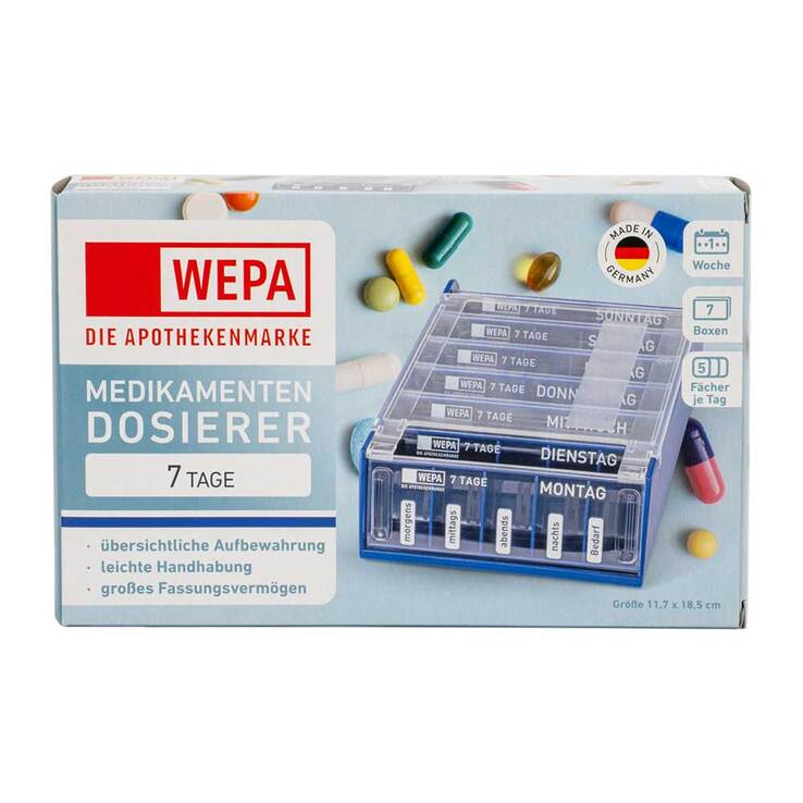 Wepa 7 Tage Wochenmagazin blau, 1 St