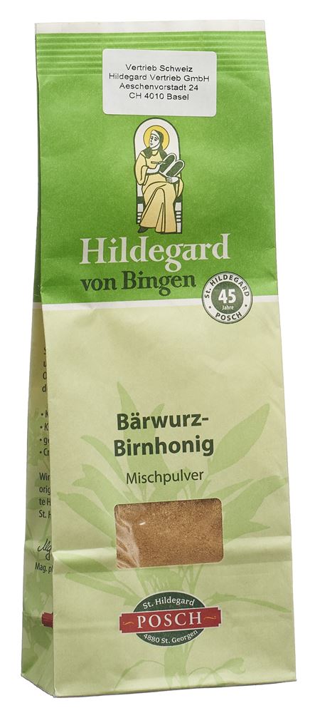 Hildegard Posch Bärwurz-Birnhonig Mischpulver Plv 70 g
