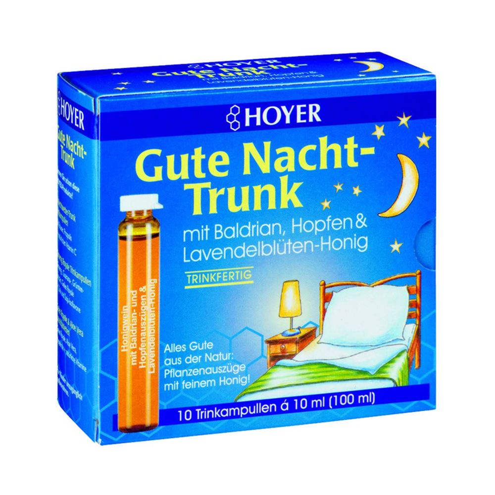 Hoyer Gute Nacht-Trunk<br>10 × 10 ml, Trinkampulle