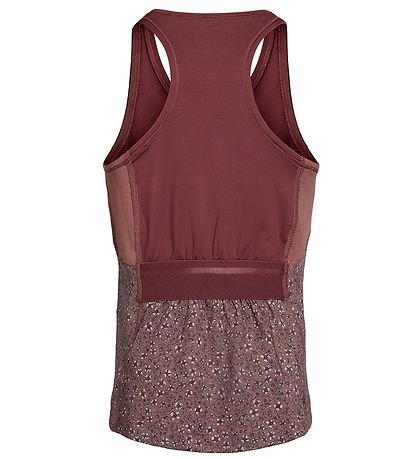 Rethinkit Tanktop - Anais - Rose Brown Blumen