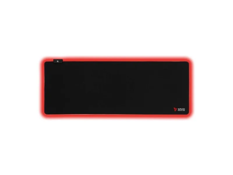 SAVIO GAMING Turbo Dynamic - Musemåtte - LED Edition - størrelse XL