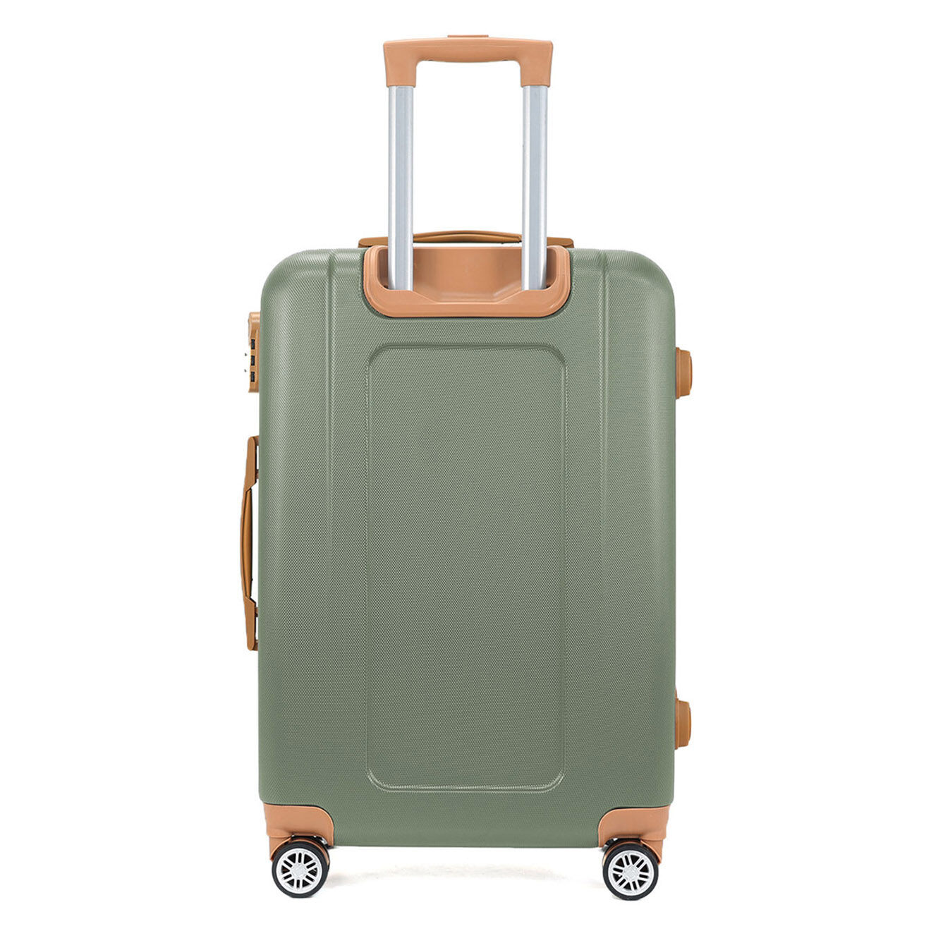 Maison Héritage 2 Valises 4 roues doubles Trocadéro 65/75 cm vert kaki