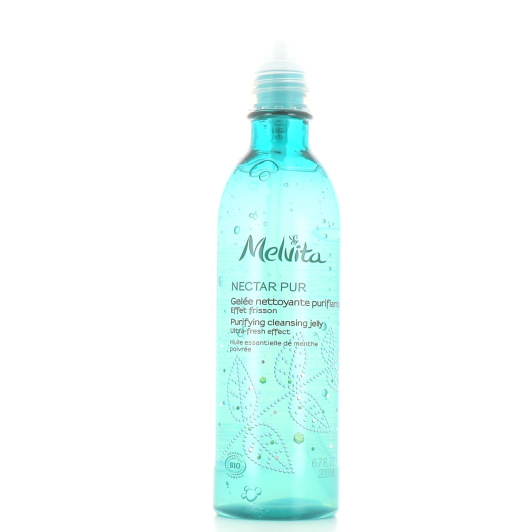 Gelée nettoyante visage Melvita Nectar Pur