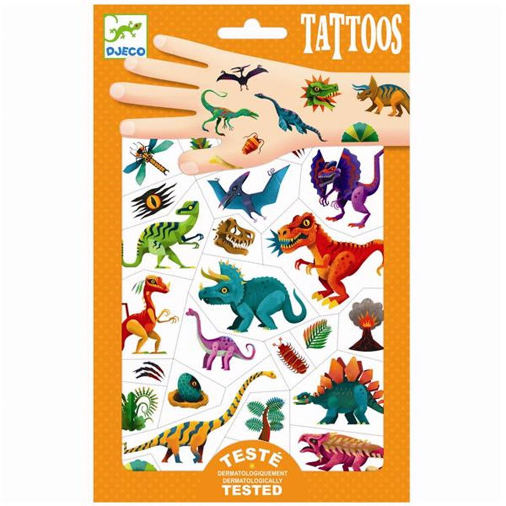 Tattoos Dinosaurus - Djeco → Luksusbaby.dk