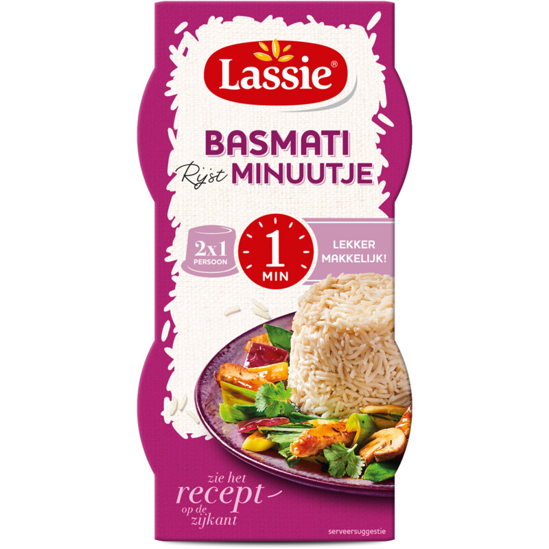 Lassie Basmati rijst minuutje