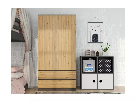 Armoire Malwa SS-90 ANTHRACITE ARTISAN