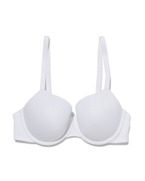 soutien-gorge préformé avec armatures recyclé/micro blanc