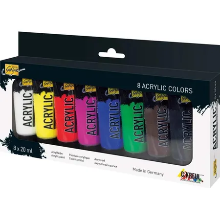SOLO GOYA Acrylic 20 ml Tuben 8er Set