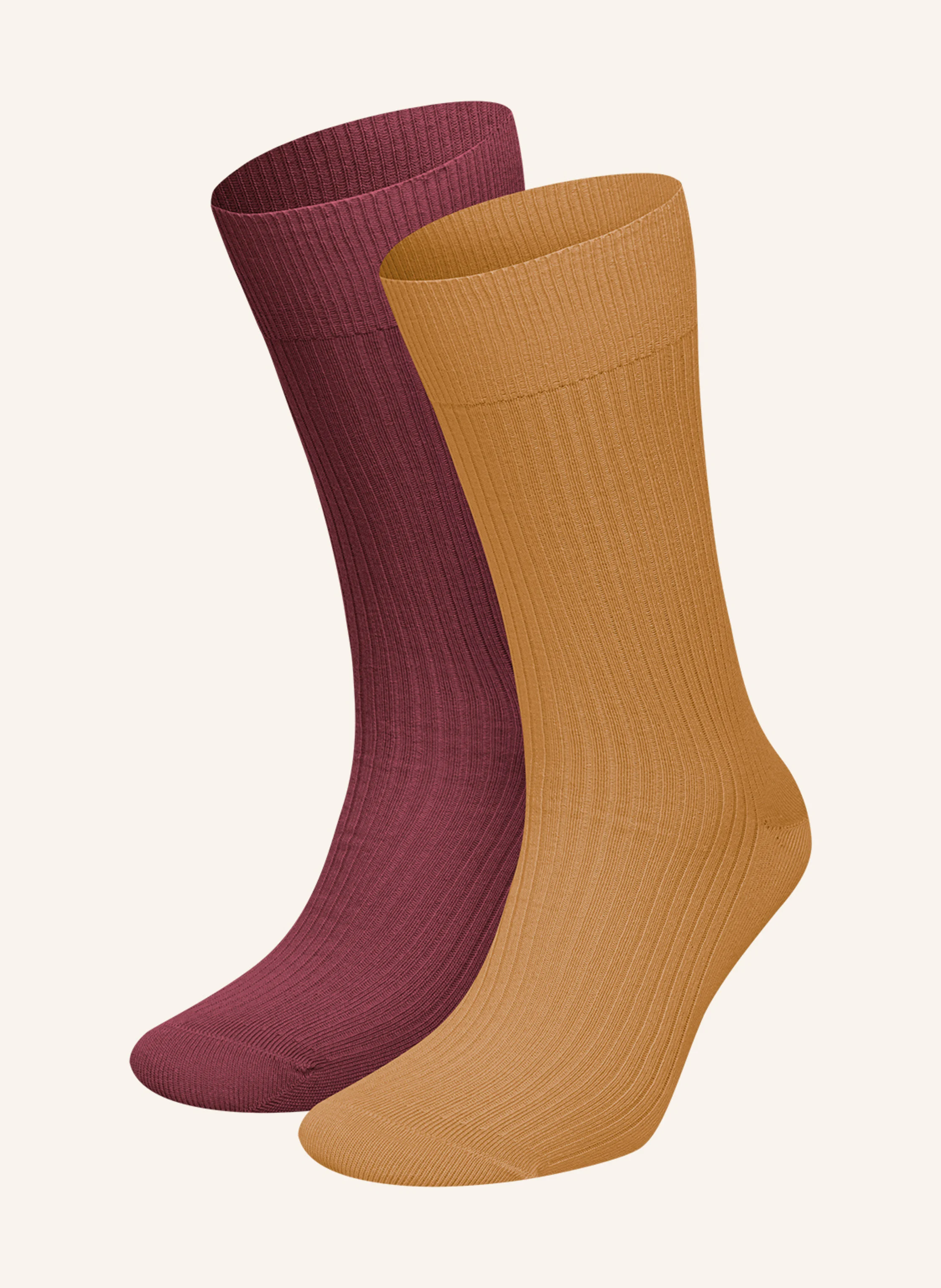 DillySocks 2er-Pack Socken PREMIUM RIBBED COLLECTION