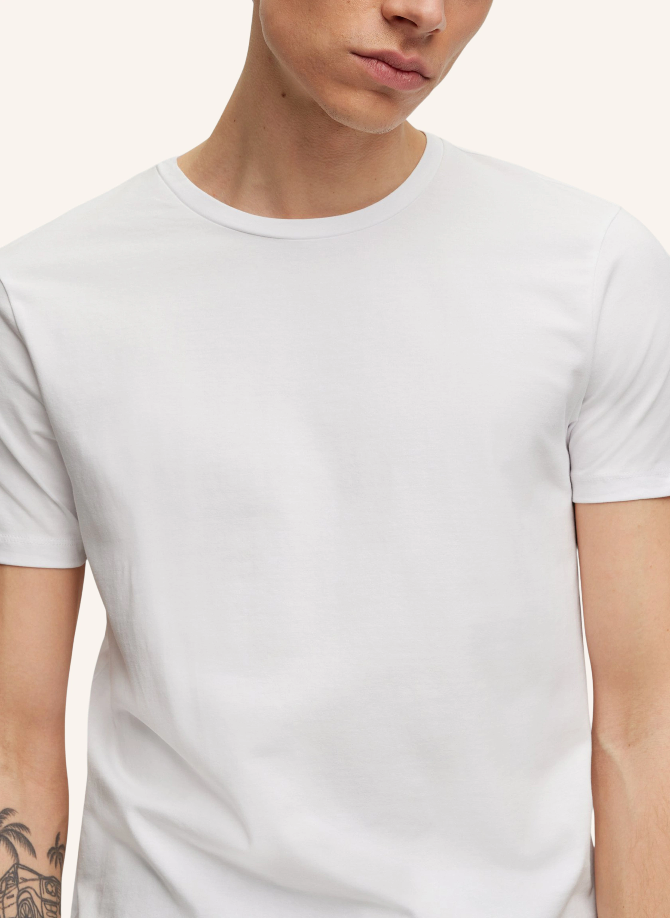 HUGO T-Shirt HUGO-ROUND Slim Fit