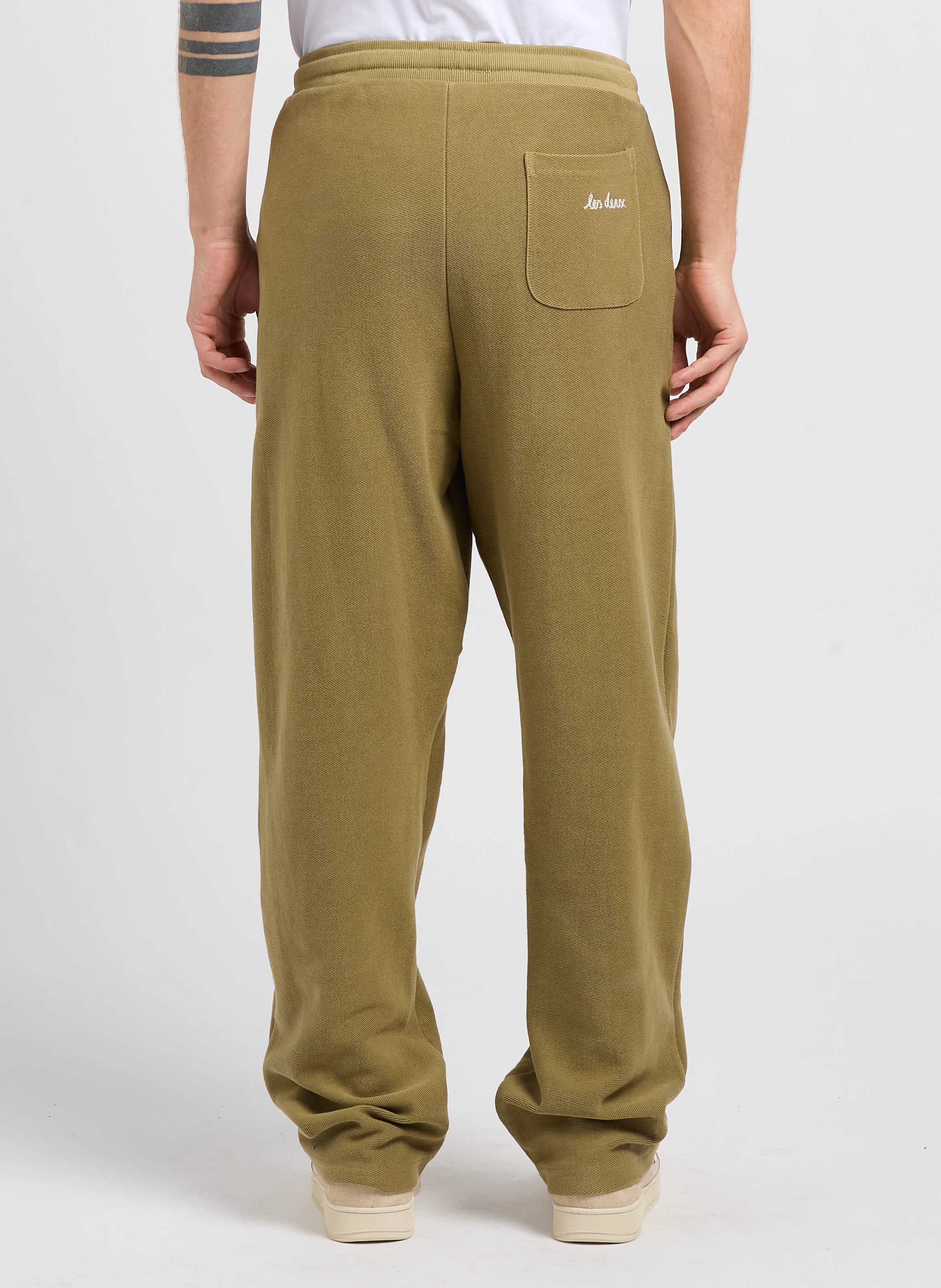 BARRY - Pantalon de survêtement en coton| Vert
