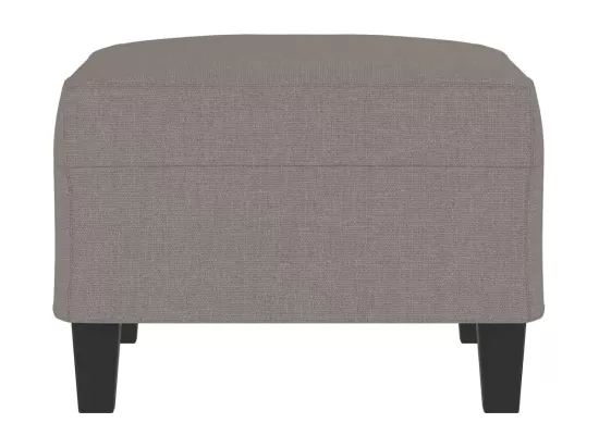 Repose-pied Taupe 70x55x41 cm Tissu