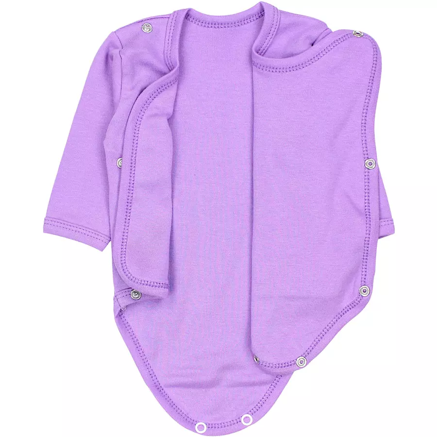 TupTam Unisex Baby Wickelbody Langarm 5er Set rosagrün