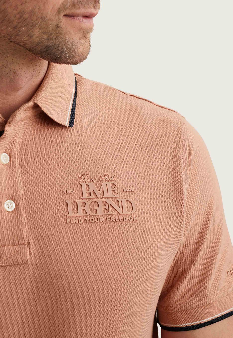 PME Legend Piqué Artwork Polo