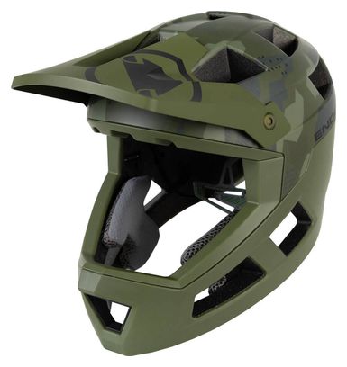 Casque intégral Enfant Endura Singletrack Vert Camo Unique