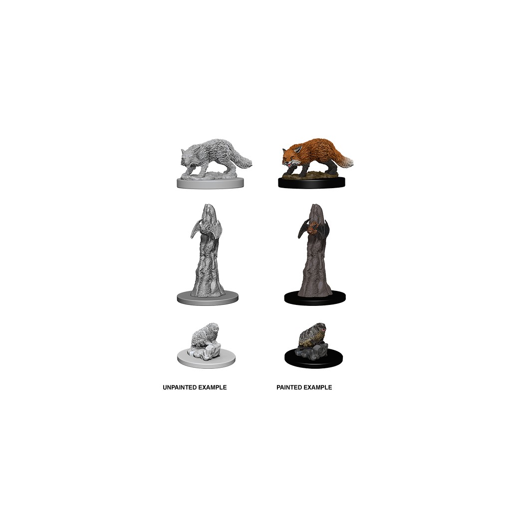 Pathfinder Deepcuts Unpainted Miniatures: Familiars