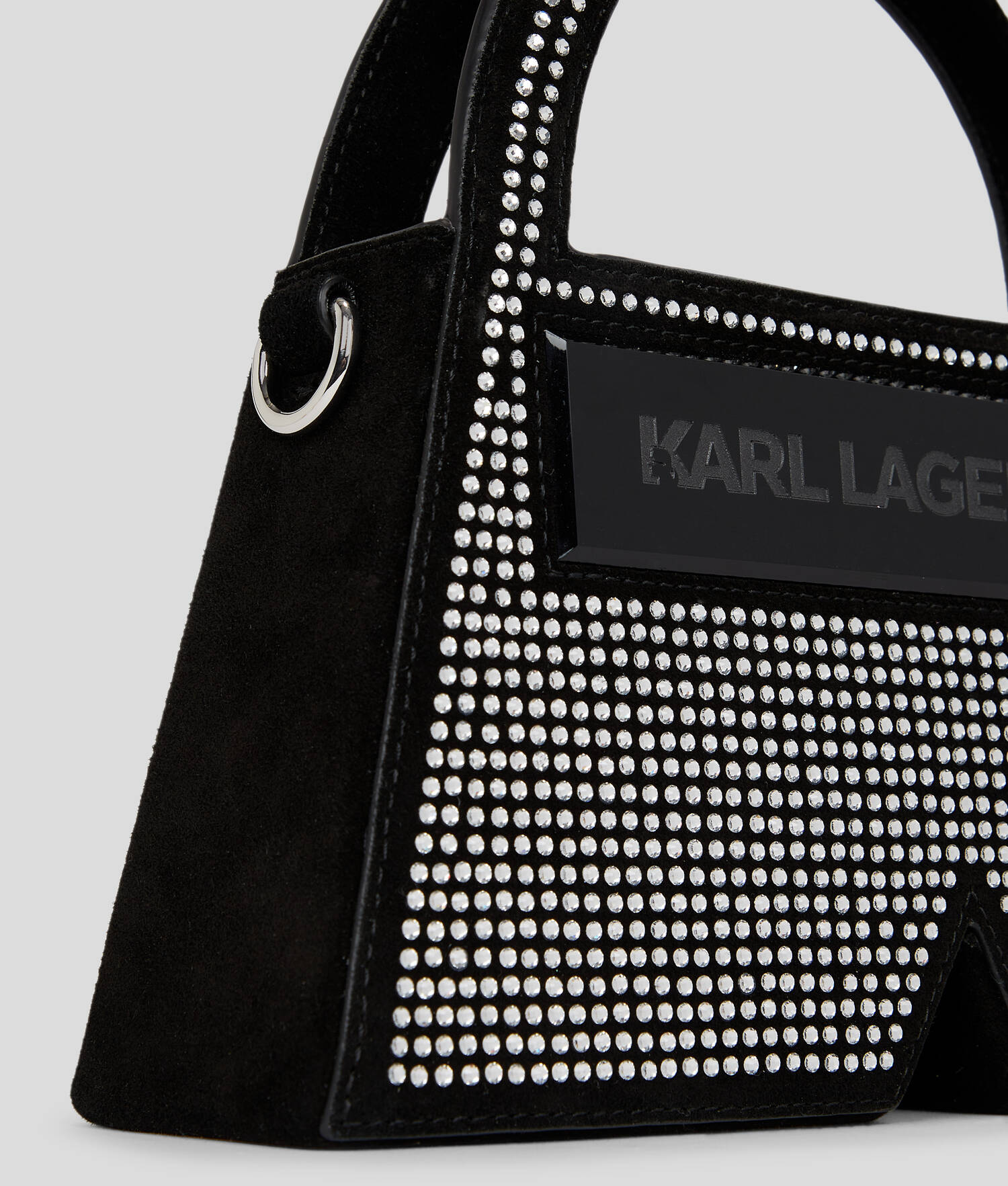 PETIT SAC À MAIN IKON K SERTI DE CRISTAUX