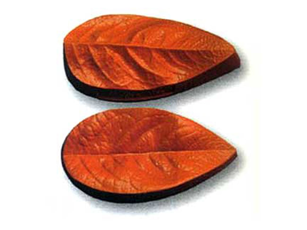Empreinte silicone petite feuille de rose - Déco Relief