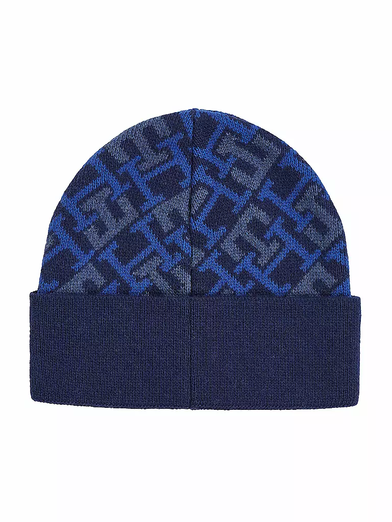 TOMMY HILFIGER Mütze - Haube blau