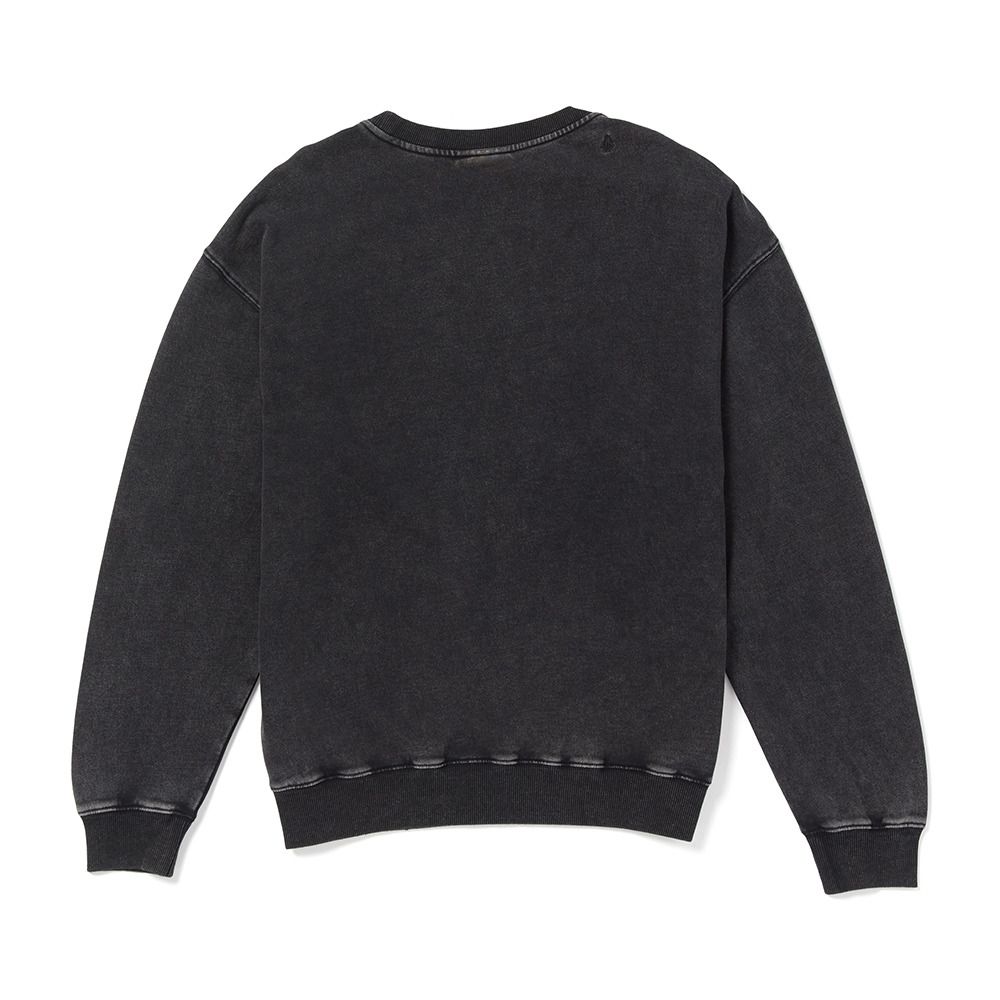 Volcom ACID WALL CREW - Sweat Homme black
