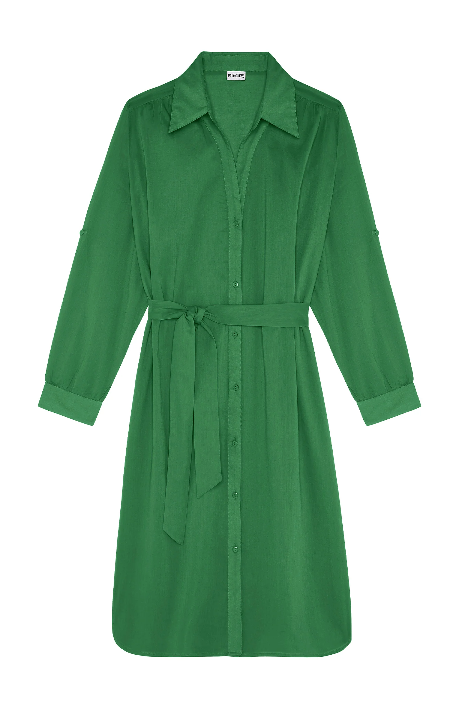 cassandre Robe chemise vert olive Vert olive
