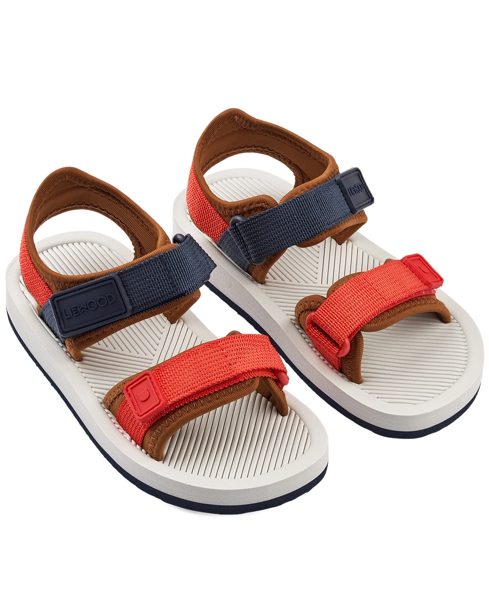 Strand-Sandalen MONTY in midnight navy multi mix