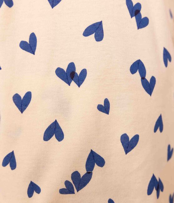 Pyjama cœur en coton enfant