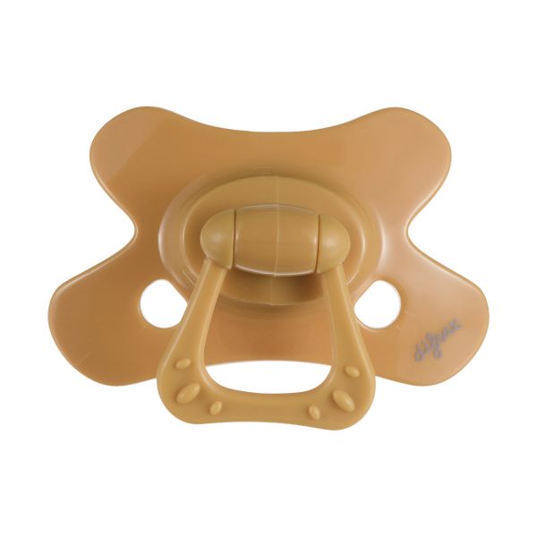 Difrax Dental Fopspeen Geel 6  Mnd