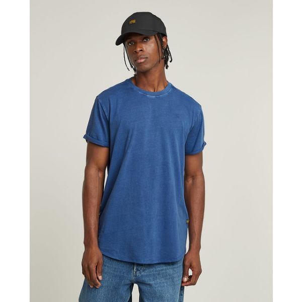 G-star T-Shirt Text Back Gr Overdyed Lash Pilot Gd L