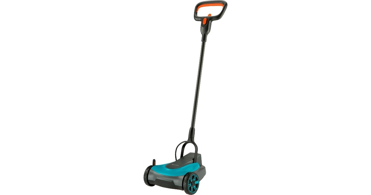 GARDENAHandyMower 22/18V P4A solo grasmaaier  (Grijs/turquoise, 14620-55, Accu niet inbegrepen)